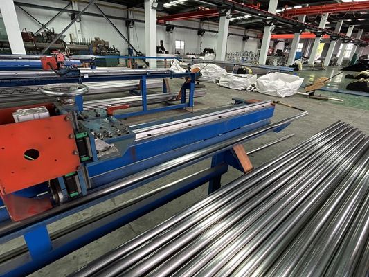 Stainless Steel 304 Seamless Pipe 8mm Beveled Grinding  Stainless Steel Round Pipe